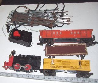 Older Complete Lionel O27 Gauge Steam Freight Train Set w/Track, Etc