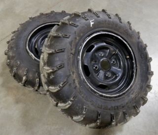 Suzuki KingQuad 700 Front Wheels Tires OEM Brute Force Grizzly 750 450
