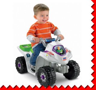 Kids Disney Pixar Power Wheels ATV Quad Ride on 6V Car