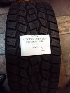 Toyo Open Country 325 60R20 121R Brand New Tire