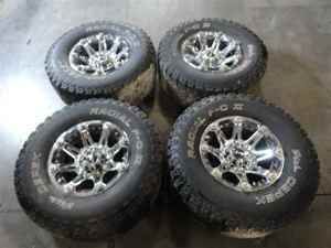 17 Ballistic Off Road Wheels Dick Cepek Tire Set of 4 LKQ