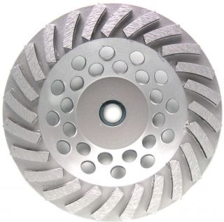 Concrete Grinding Cup Wheel 24SEG Angle Grinder 2pk