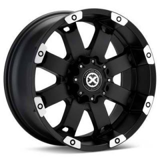 17 inch ATX Wheels Rims 17x8 Black 5x5 5x127 Jeep Wrangler JK