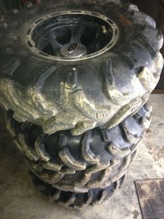 ITP Rims & Outlaw M S Aggressive ATV Quad Tires wheels Prairie, Brute