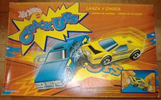 Hotwheels Crackups Crash Patrol Smasher Set 1985
