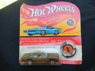 Vintage Hotwheels 1969 Custom Charger in BP