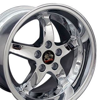 17 Rim Fits Mustang® Cobra Wheel Chrome 17x10 5
