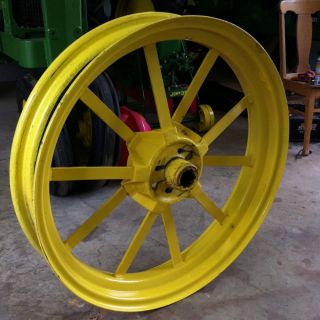 John Deere Antique Model B Flat Spoke Rear Wheels