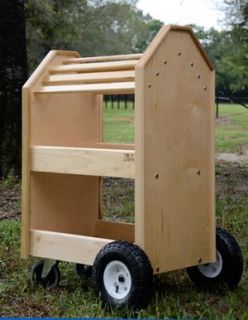 Tack Cart Trunk with Wheels Grooming Box 