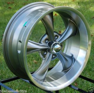 JD Wheels 18x9 5 Ridler 695 Gray Vintage Rim 695 8973G 5x5 GM Chevy