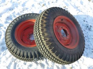 Case 195 Tractor Good Year 8 16 Rear Tires Rims