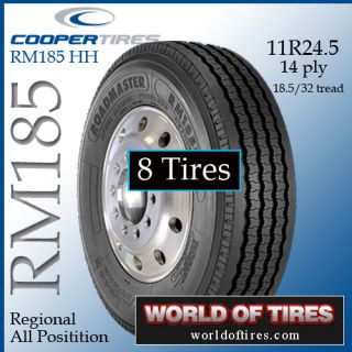 Tires Roadmaster RM185 11R24 5 Semi Truck Tire 24 5 Tires 11245