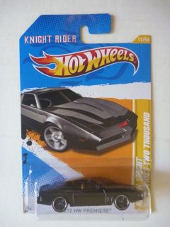 Hot Wheels 17 247 Knight Rider K I T T diecast toy car MOC 2011 KITT