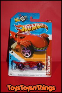 Hot Wheels 2012 Thrill Racers Prehistoric T REXTROYER car 220 247 NEW