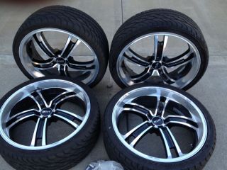 MSR 20 inch Rims and 3 225 35R20 Goodyear Eagle GT Tires