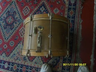 Vintage Wood Leedy Ludwig Drum Parts Restoration Elkhart In