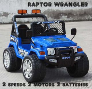  Engine Remote 2 Battery Ride On Power Wheels Raptor Jeep Car Toy