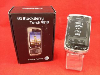 UNLOCKED RIM Blackberry Torch 9810 Zinc 4G AT T GSM SmartPhone OS7