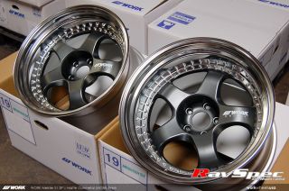 Work Meister S1 3P JDM Wheels 19x11 0 and 19x12 5 for Wide Body 350Z