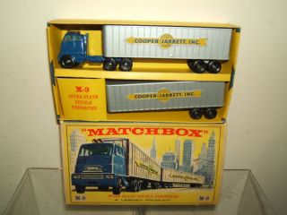 Matchbox Major No M 9 Inter State Double Freighter