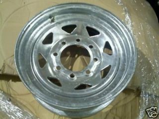 16 Galvanized Spoke Trailer Rim Wheel Tire Carg 20781