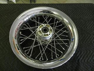  and Newer Harley Dyna 17x4 5 Smooth Laced Profile Rear Wheel Rim New