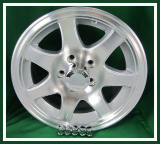 14 Aluminum 7 Spoke Trailer Rim Wheel 5 on 4 5