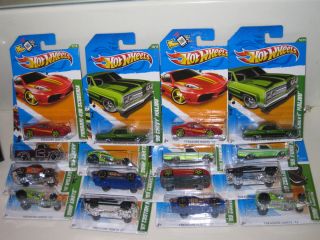 2012 Hot Wheels Treasure Hunt Lot of 16 Hard to Find WOW