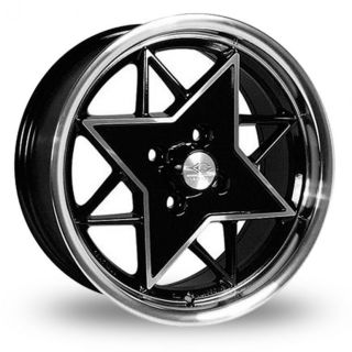 15 195 Retro Star Alloy Wheels Bridgestone Tyres Acura Integra 4