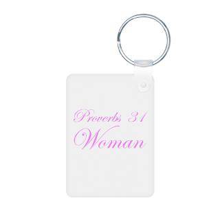Pink Proverbs 31 Woman Keychains for $9.50