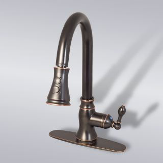 Out Spray Swivel Spout Kitchen Sink Faucet cUPC NSF Oil Rubbed Bronze