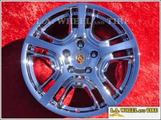 of 4 New 19 Porsche Panamera Chrome Factory Wheels Rims 67387