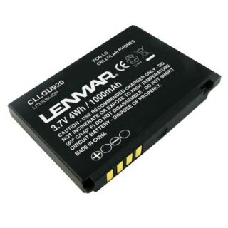 Lenmar Replacement Battery for LG Cellular Phones   Black (CLLGU920)