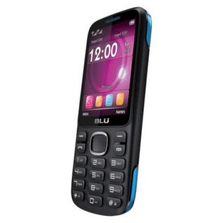 BLU Jenny TV 2.8 T176T Unlocked GSM Dual SIM Cell Phone   Black/Blue