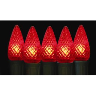 Brite Ideas 25 Bulb Red C9 LED Light Set   LED C9RD 25G