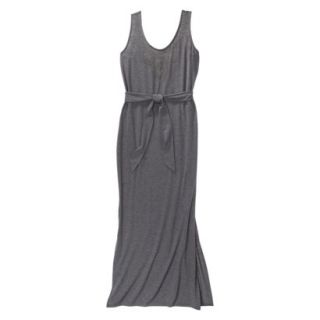Merona Womens Maxi Swim Coverup Dress  Gray M