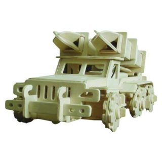 Robotime 3D Wooden Robotic Puzzle Missile Transport