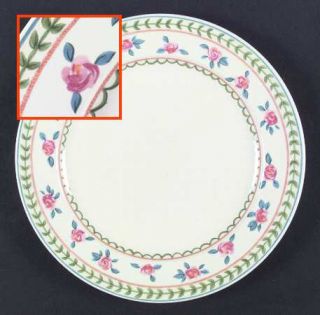Mikasa Rose Parade Dinner Plate, Fine China Dinnerware   Fashion Plate, Stonewar