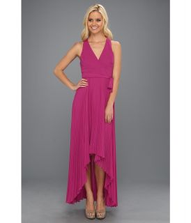 Max and Cleo Alyssa Woven Cocktail Womens Dress (Purple)