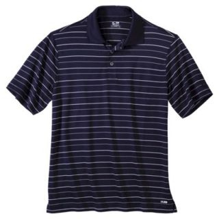 C9 by Champion Mens Striped Golf Polo   Navy M