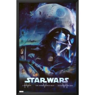 Art   Star Wars Darth Vader Framed Poster