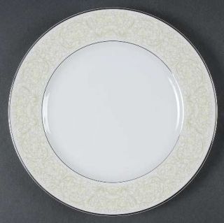 Sango Phoenicia Salad Plate, Fine China Dinnerware   Green/Yellow/White Floral R