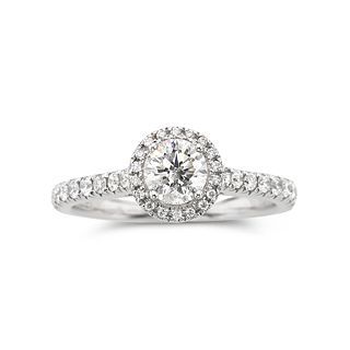 True Love, Celebrate Romance 1 CT. T.W. Diamond Engagement Ring, White/Gold,