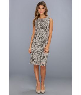 Calvin Klein Novelty Ponte Knit Dress Womens Dress (Multi)