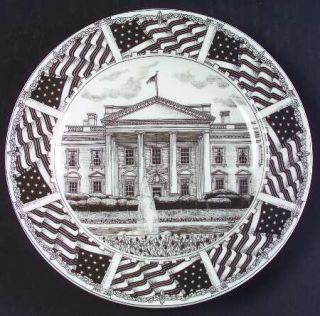 222 Fifth (PTS) Slice Of Life White House Salad Plate, Fine China Dinnerware   S