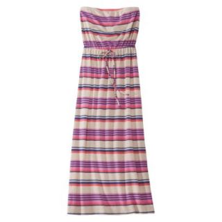 Mossimo Supply Co. Juniors Strapless Maxi Dress   Striped XS(1)