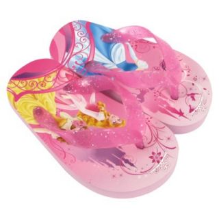 Toddler Girls Disney Princesses Flip Flop Sandals   Pink 9