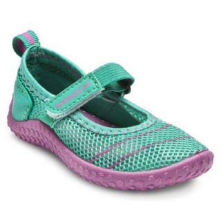 Speedo Toddler Girls Mary Jane Water Shoes Teal & Pink   Small