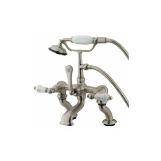 Elements of Design DT4098CL St. Louis Clawfoot Tub Filler With Hand Shower