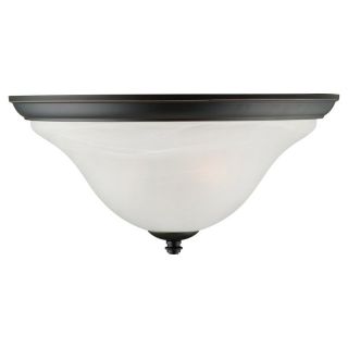 DHI CORP Design House 514976 Drake 2 Light Ceiling Mount   Oil Rubbed Bronze